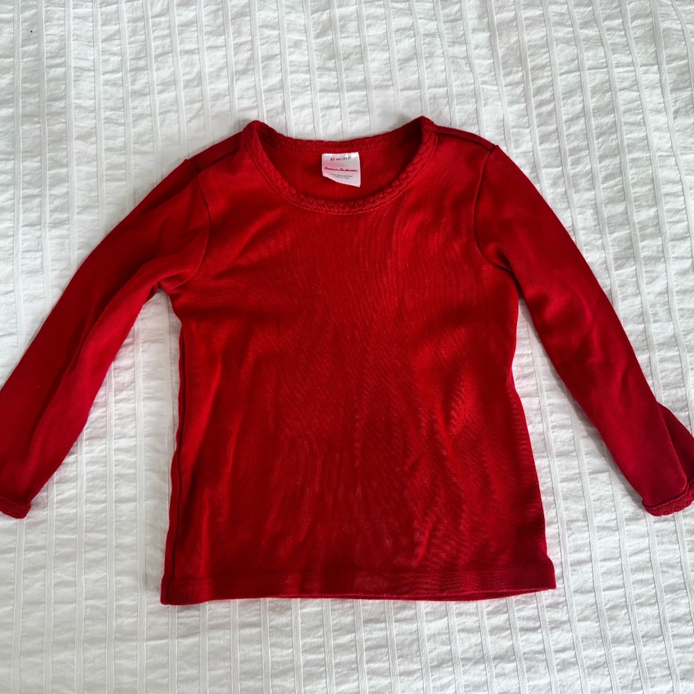Hanna Andersson long sleeve shirt (2T)
